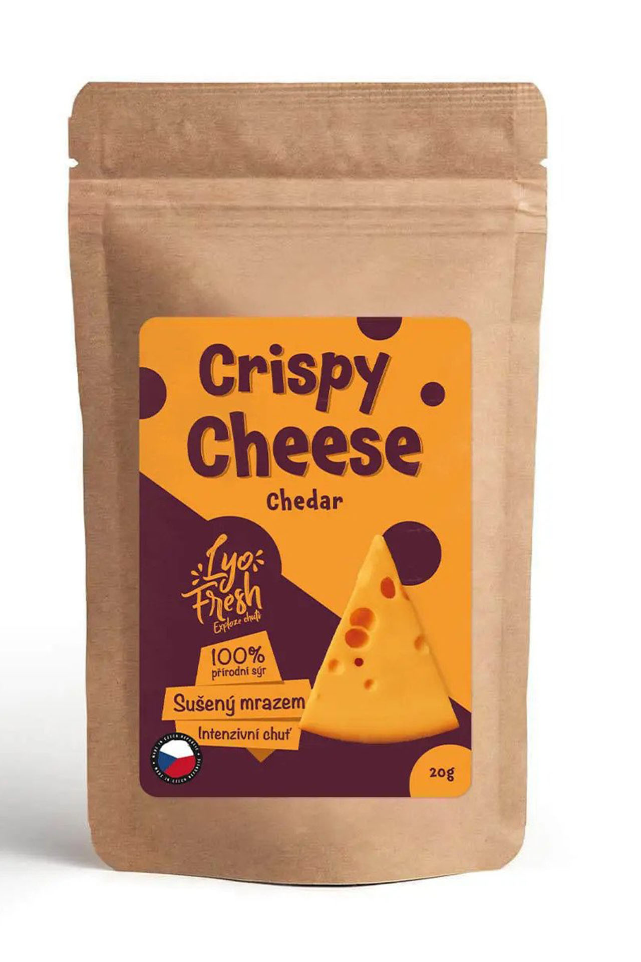 Chedar mrazem sušený